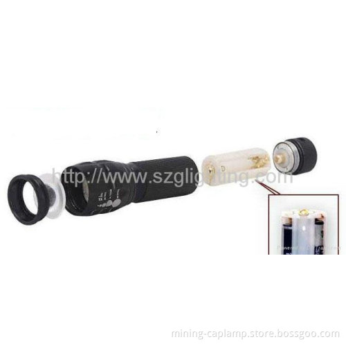 GL-F013 3W 170lumen strong brightness dimmable torch